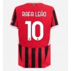 AC Milan Rafael Leao #10 Hemmatröja 2024-25 Korta ärmar